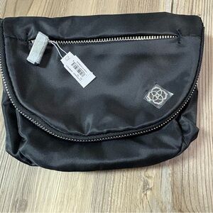 Kendra Scott Black Crossbody Bag with Silver Accents